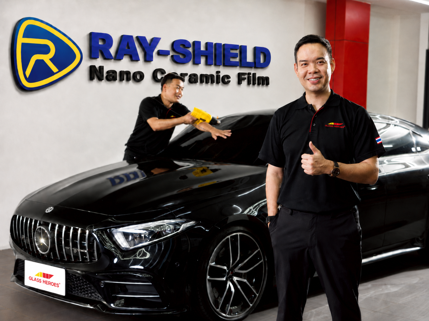 RAY-SHIELD Nano Ceramic Film Banner